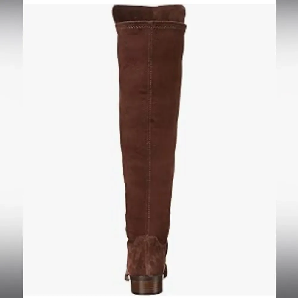 Lucky Brand Calypso Suede Over The Knee Boots in Chocolate Brown NWOB
